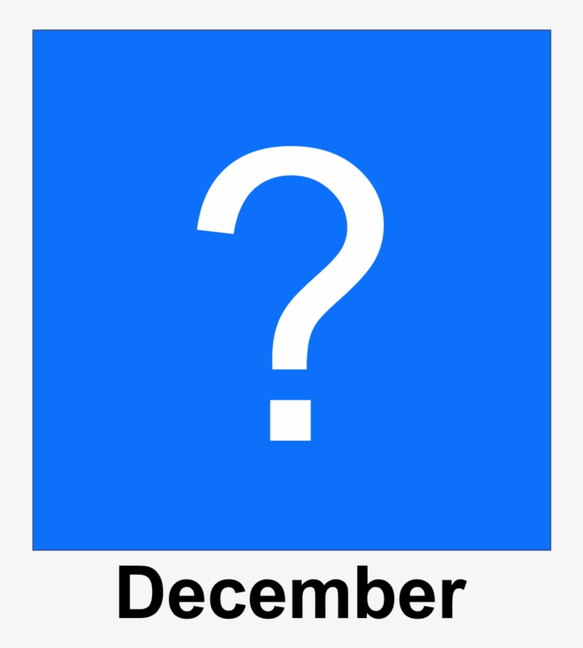 December Blank - Graphic Design, transparent png download