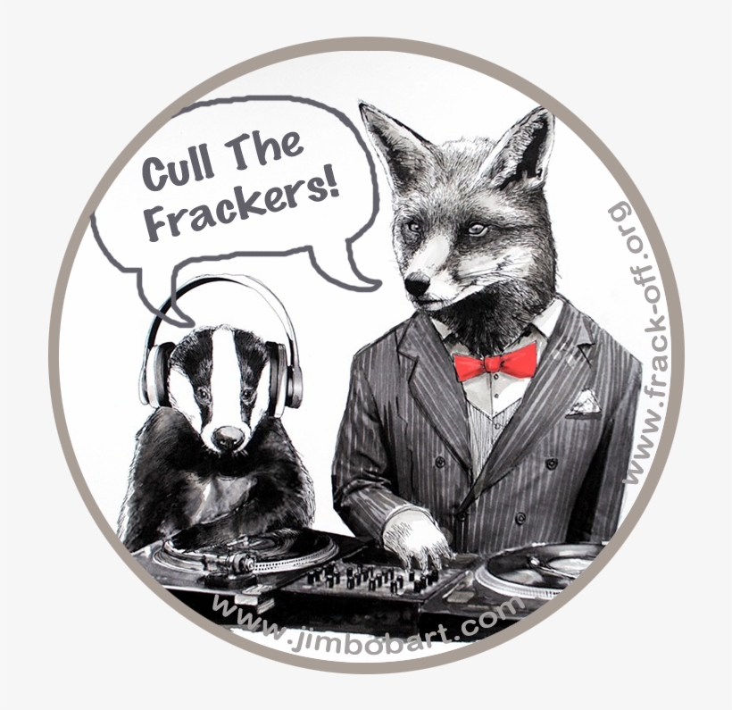 Fox Dj Badge, transparent png download