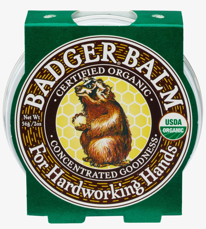 Badger Balm Healing Balm For Hardworking Hands - Balsam, transparent png download