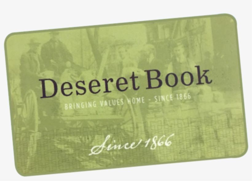 Deseret Book Egift Card - Graphics, transparent png download