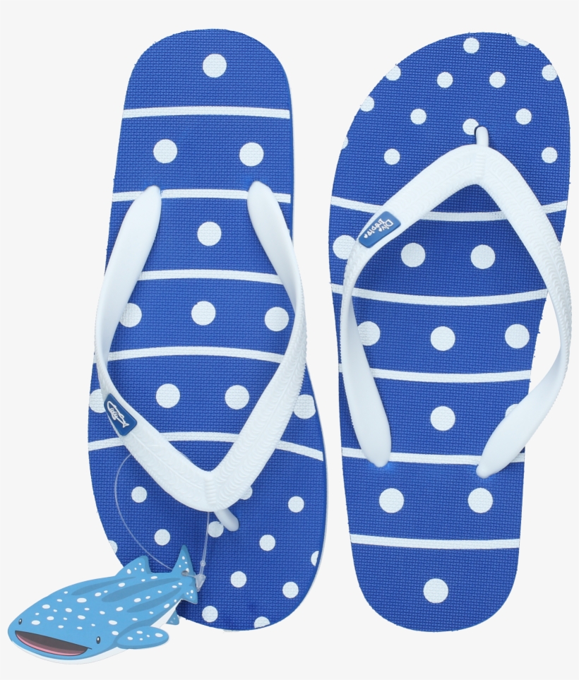 William Whale Shark Flip Flops - Flip-flops, transparent png download