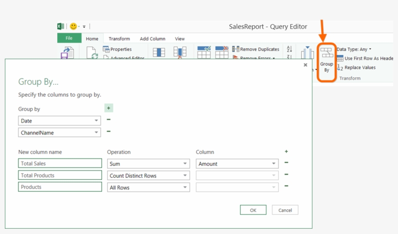 Groupby - Power Query Group, transparent png download