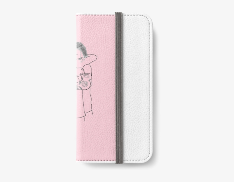 Larry Hug Outline - Wallet, transparent png download