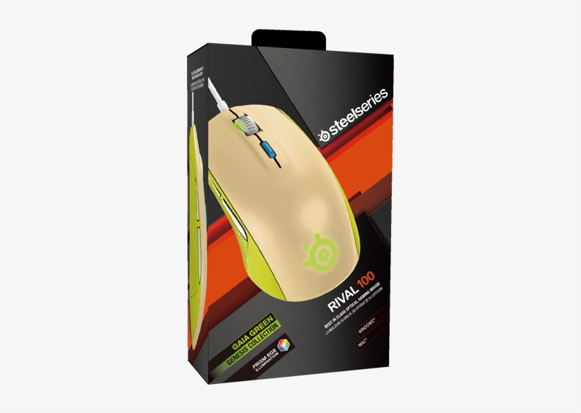 Steelseries Rival 100 Gaia, transparent png download