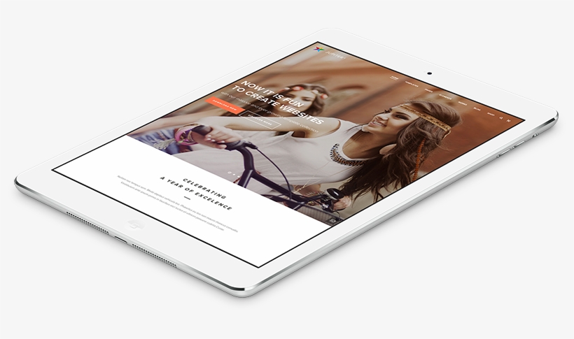 Ipad Perspetive White - Flyer, transparent png download