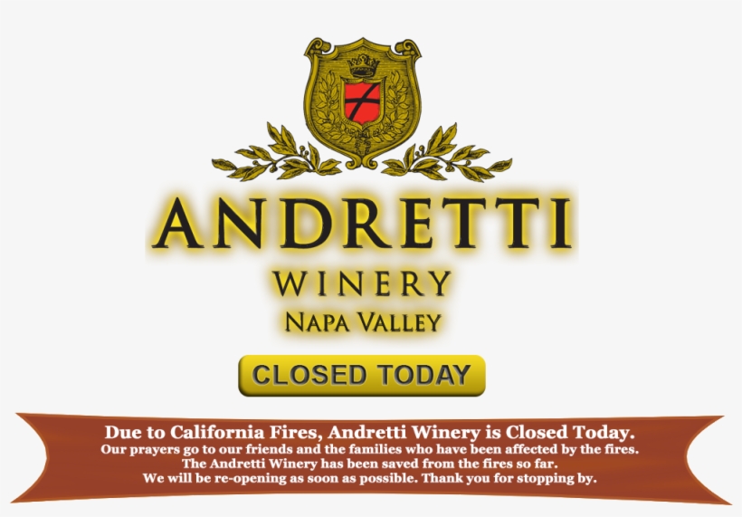 Andretti Logo Homepage Temporary Closed 1 - Andretti Winery, transparent png download