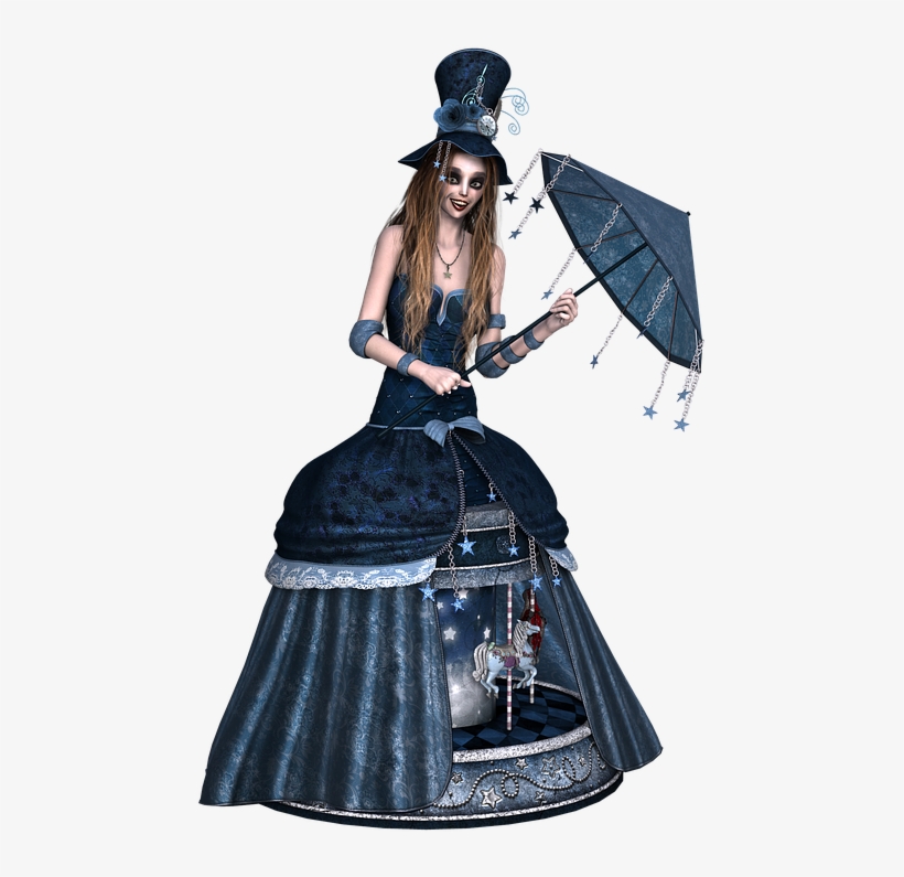 Vestido Steampunk, transparent png download