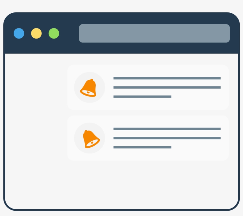 Web Browser Push Notifications Plugin - Tan, transparent png download
