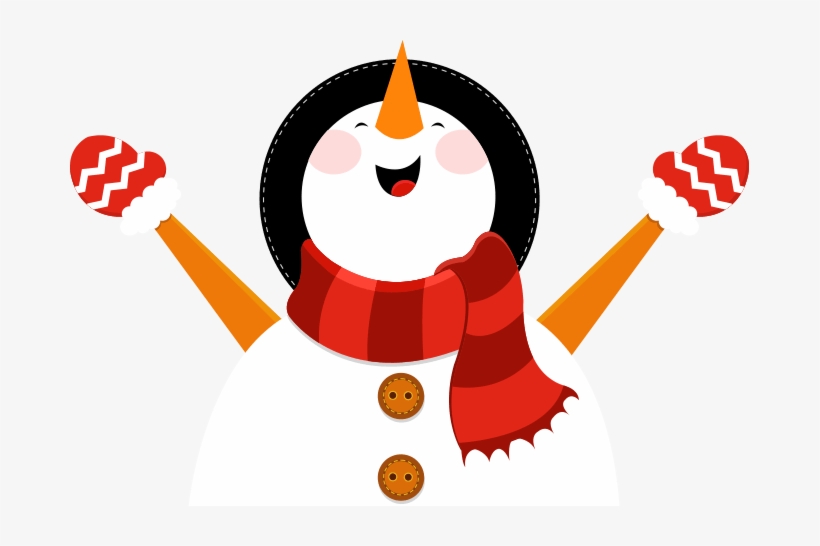 Winter Wonderland Party - Snowman Celebrating, transparent png download