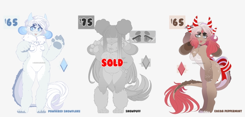 Winter Wonderland Dragoons [closed] - Cartoon, transparent png download