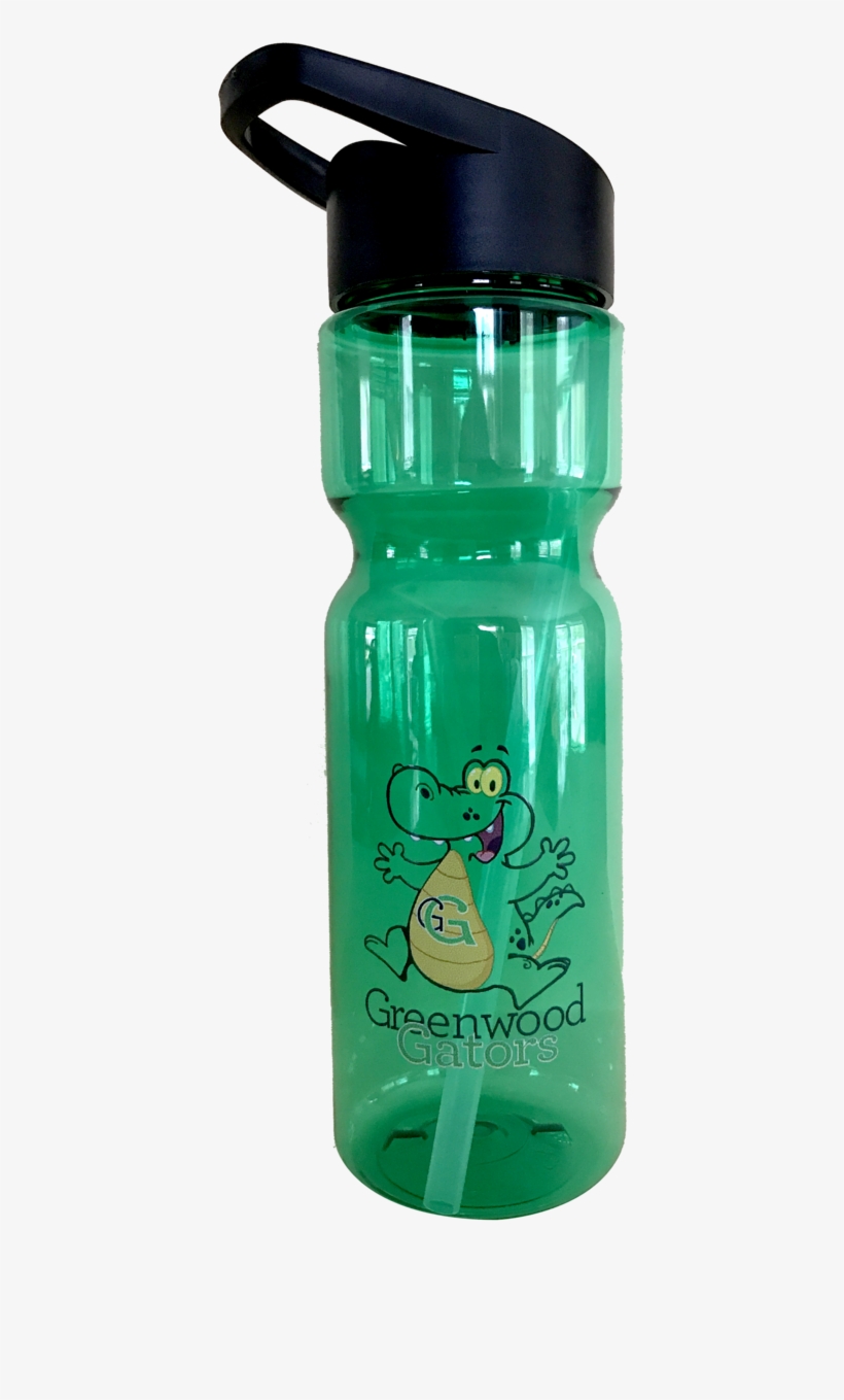 Greenwood Gators Water Bottle, transparent png download