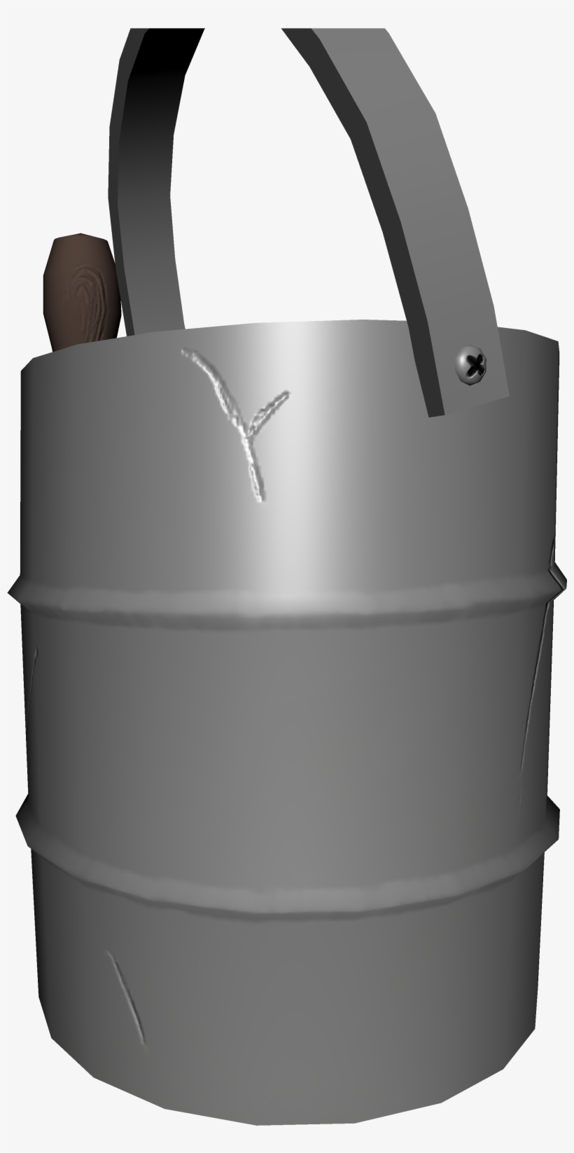 Bucket 1 Bucket 2 Bucket Bump Bucket Texture Paint - Handbag, transparent png download