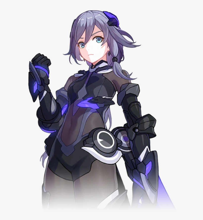 Black Knight Full Moon Cover - Honkai Impact 3 Fu Hua Png, transparent png download
