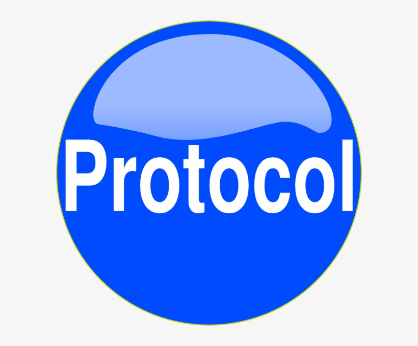 Blue Button Protocol Svg Clip Arts 600 X 600 Px, transparent png download