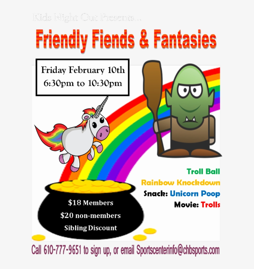 During This Fun Evening, Participants Will Play Troll - Cartoon, transparent png download