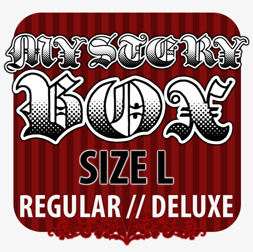 Size L Mystery Box - Illustration, transparent png download