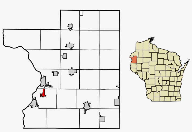 Polk County Wisconsin Incorporated And Unincorporated - Wisconsin, transparent png download