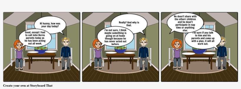 Johnny Acting Out - Storyboard, transparent png download