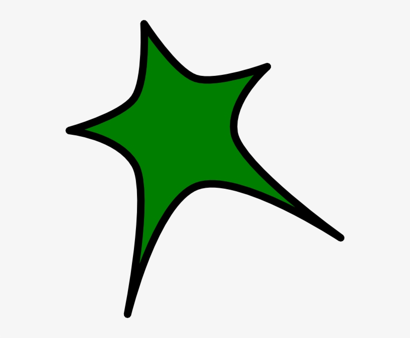 Green Star Clip Art At Clker, transparent png download