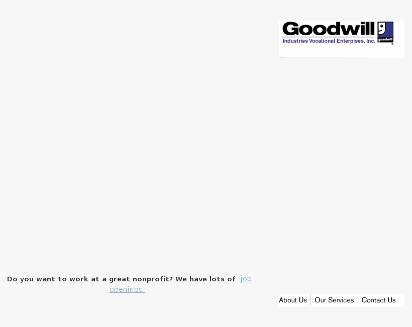 Goodwill Industries Vocational Enterprises Competitors, - Goodwill, transparent png download