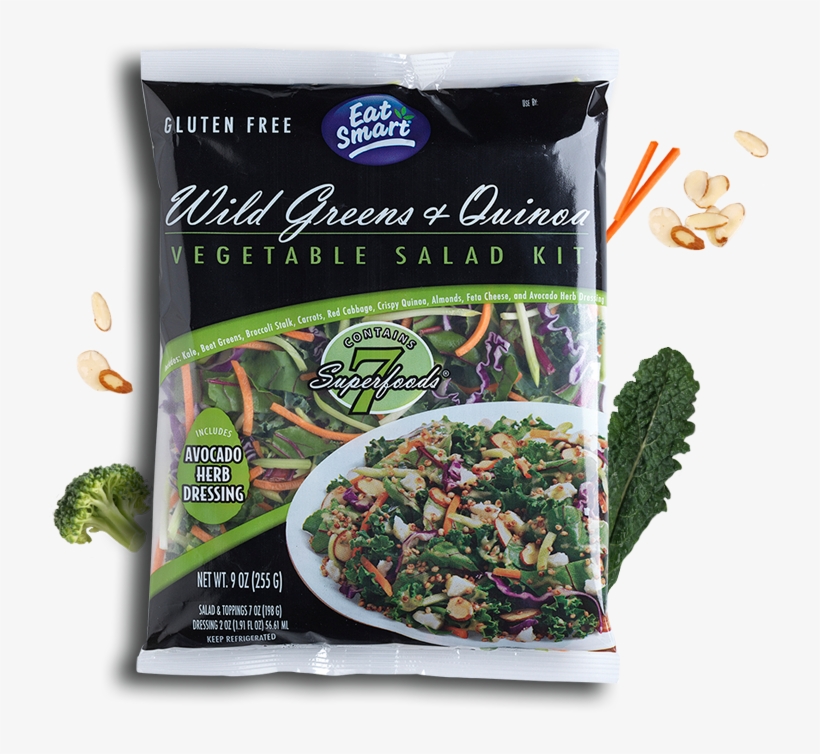 Wild Greens & Quinoa - Eat Smart, transparent png download