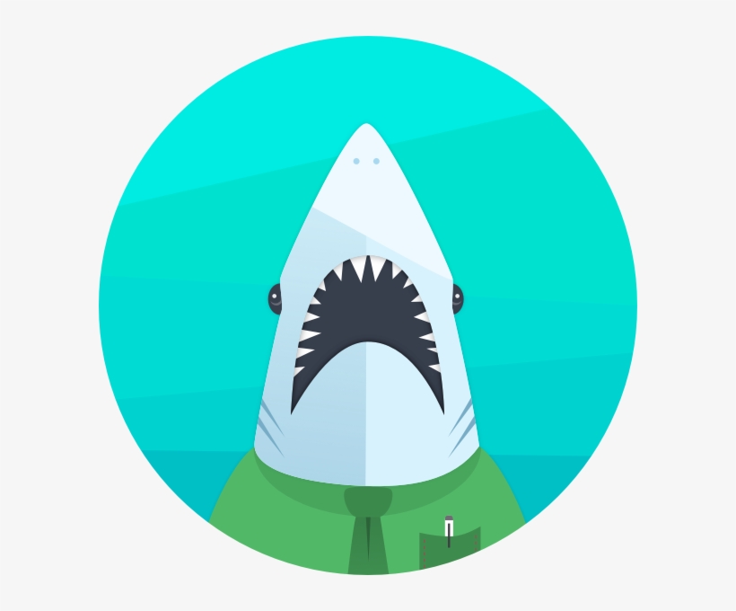 Shark - Great White Shark, transparent png download