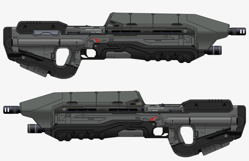 Ma6a Individual Combat Weapon System - Assault Rifle, transparent png download