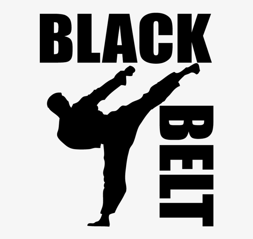 Krueger's Karate America Black Belt Program - Karate Black Belt Logo, transparent png download