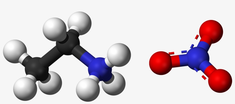 Ethylammonium Nitrate 3d Balls - Ethylammonium Nitrate, transparent png download