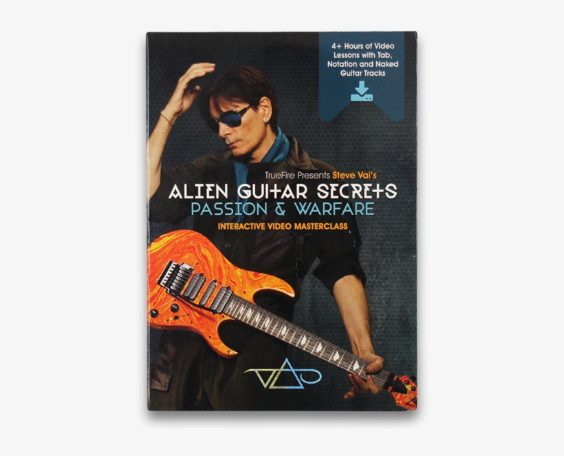 Truefire/steve Vai Alien Guitar Secrets Interactive - Steve Vai Sound Theories, transparent png download