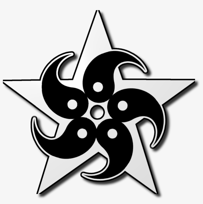 Yin Yang Barnstar - Yin Yang Star Symbol, transparent png download
