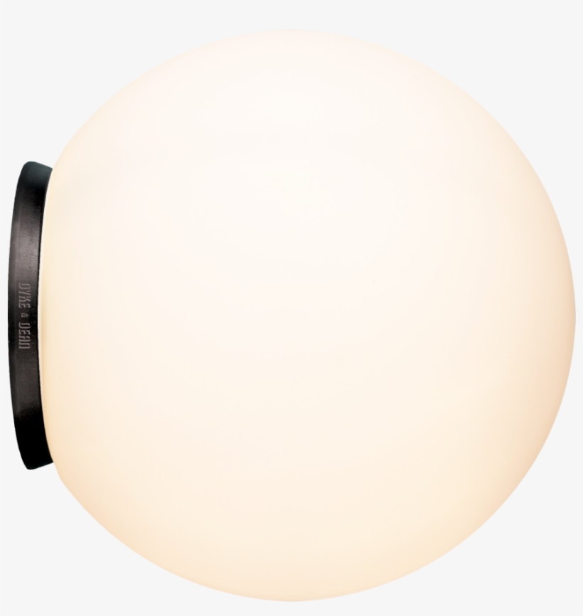 Esfera Lámpara Negro Base 400m M - Lampshade, transparent png download