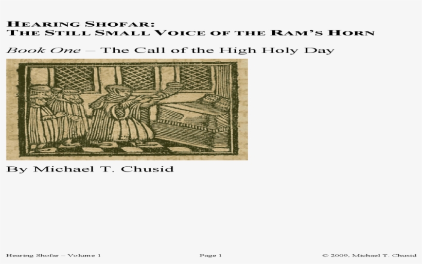 The Still Small Voice Of The Ram's Horn, Vol - Paper, transparent png download