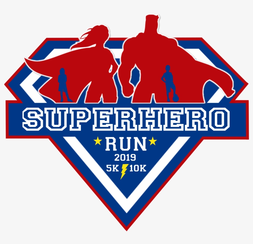 2nd Annual Superhero Run 5k / 10k - Emblem, transparent png download