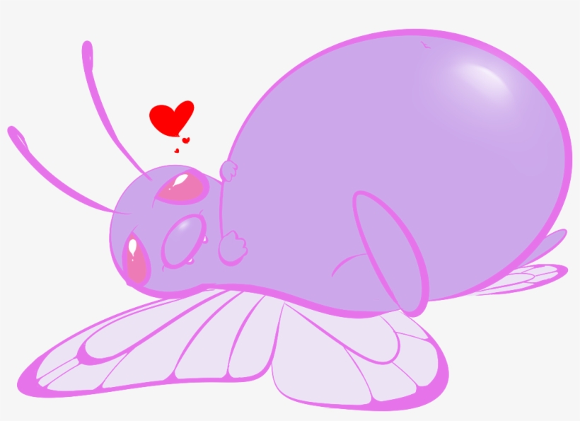 Butterbutt Belly - Cartoon, transparent png download