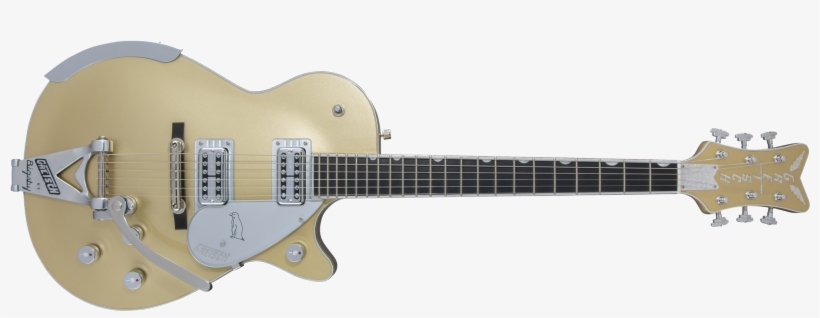 G6134t Limited Edition Penguin™ With Bigsby®, Ebony - Squier Standard Telecaster Vintage Blonde, transparent png download