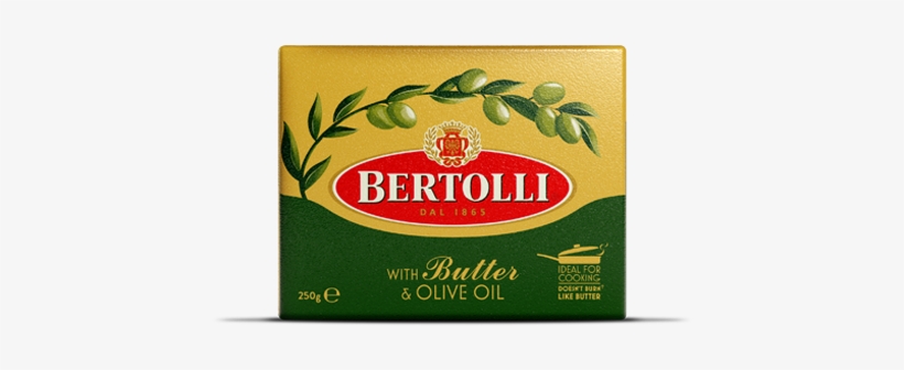 Bertolli With Butter And Olive Oil - Bertolli, transparent png download