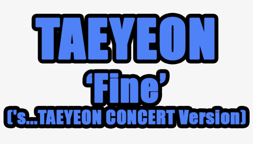 [k-pop] ชวนฟัง Taeyeon - Graphics, transparent png download