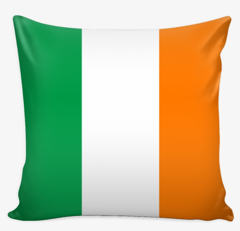Irish Flag Decorative Pillow Case - Throw Pillow, transparent png download