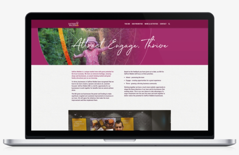 Gq Is Proud To Have Supported The Saffron Walden Business - Website, transparent png download