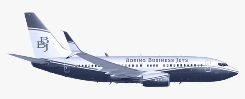 Vip Airliners - Boeing Business Jet, transparent png download