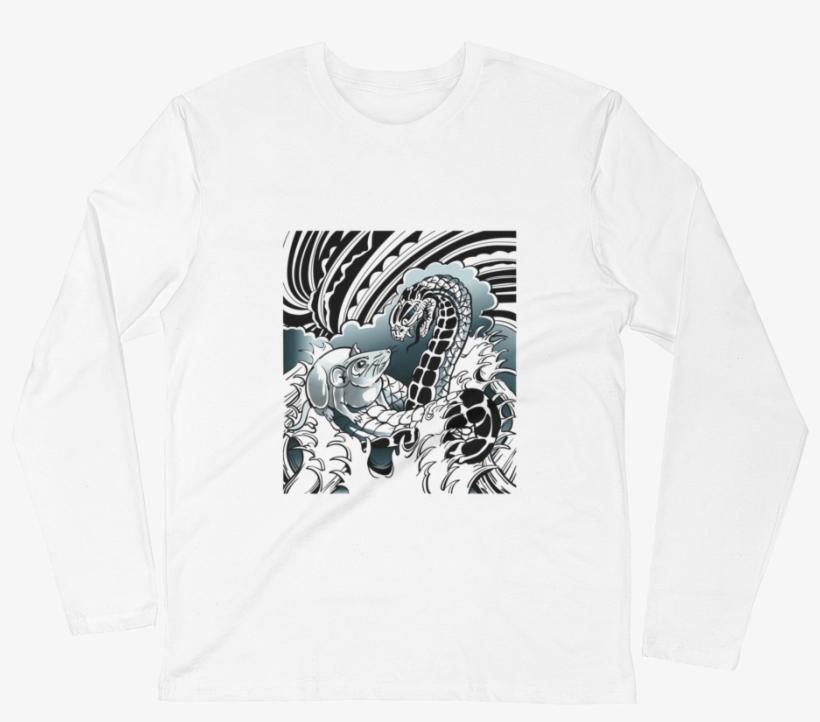 Ying Yang Rodent Long Sleeve T-shirt - Long-sleeved T-shirt, transparent png download