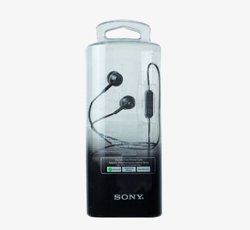 Audífonos Sony Manos Libres Negro - Sony Corporation, transparent png download