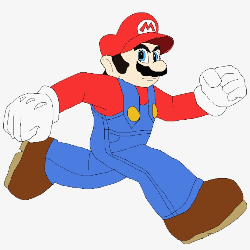 Mario Ssb18 - Cartoon, transparent png download