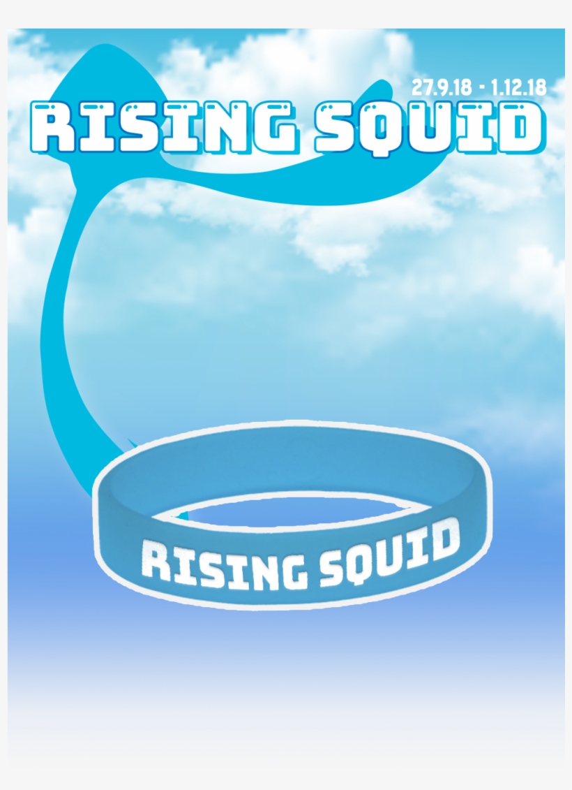 Official Rising Squid Lan League Wristband - Poster, transparent png download