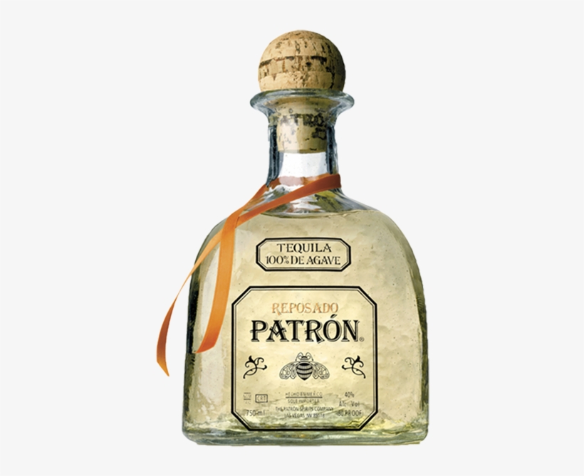 Patron Reposado Tequila - Patron Reposado 375ml, transparent png download