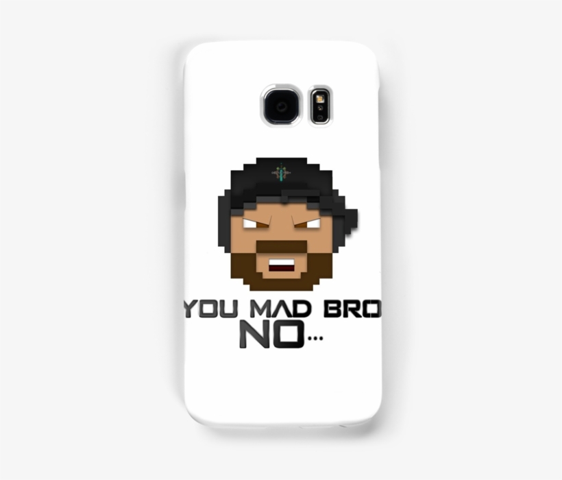 Delta O Tech's Minecraft Head You Mad Bro - Canvas, transparent png download