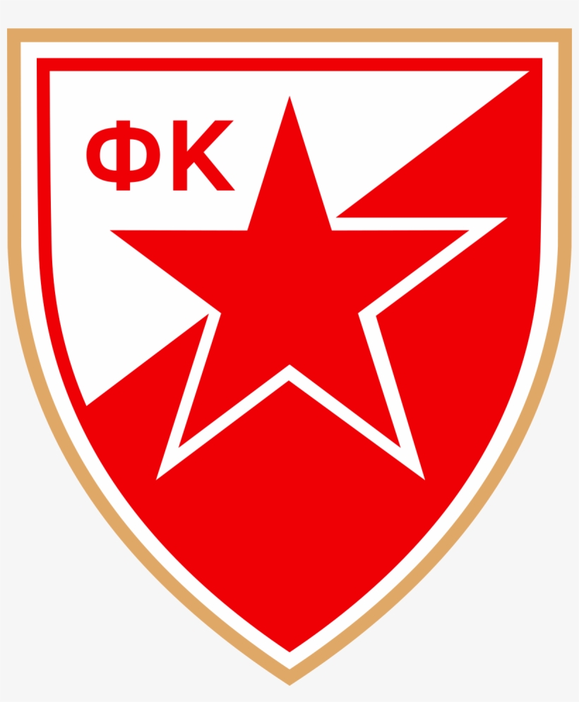 Logo Estrela Vermelha - Red Star Belgrade, transparent png download