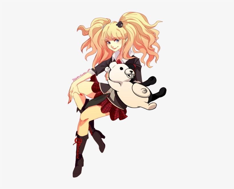 //drew And Made A Transparent Junko Enoshima Because - Junko Enoshima Transparent, transparent png download