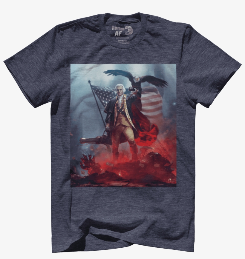 George Warshington - George Washington Eagle Machine Gun, transparent png download